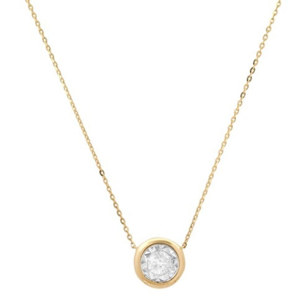Diamond Lush Diamond 14K Yellow Gold Pendant Necklace